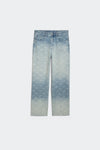 A$AP ROCKY LASER MONOGRAM DENIM PANTS