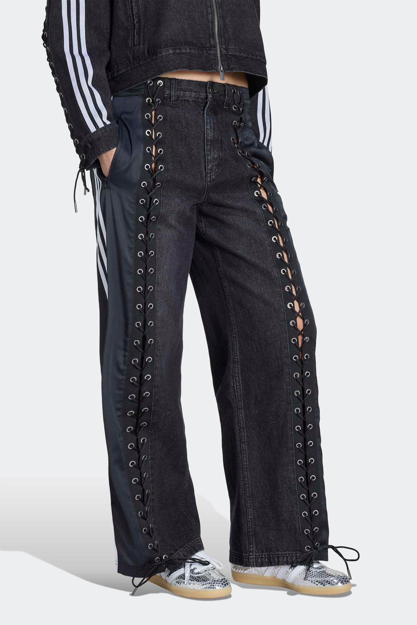 W FIREBIRD DENIM TRACKPANT