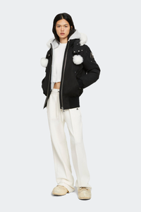 W DEBBIE BOMBER SHEARLING