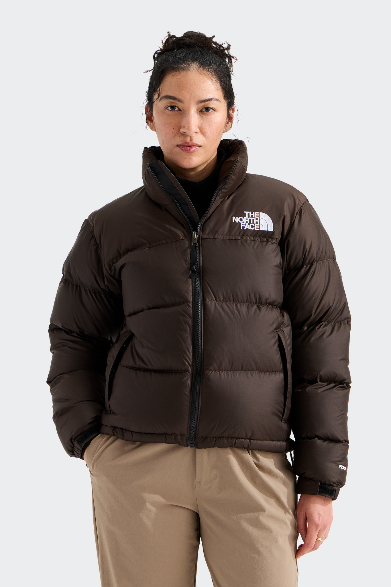 North Face Women's 1996 Retro Nuptse Jacket Dark Chestnut – Sesinko