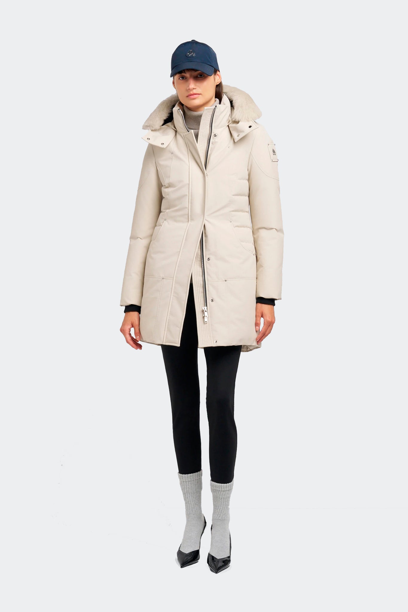 W CLOUD SHEARLING PARKA