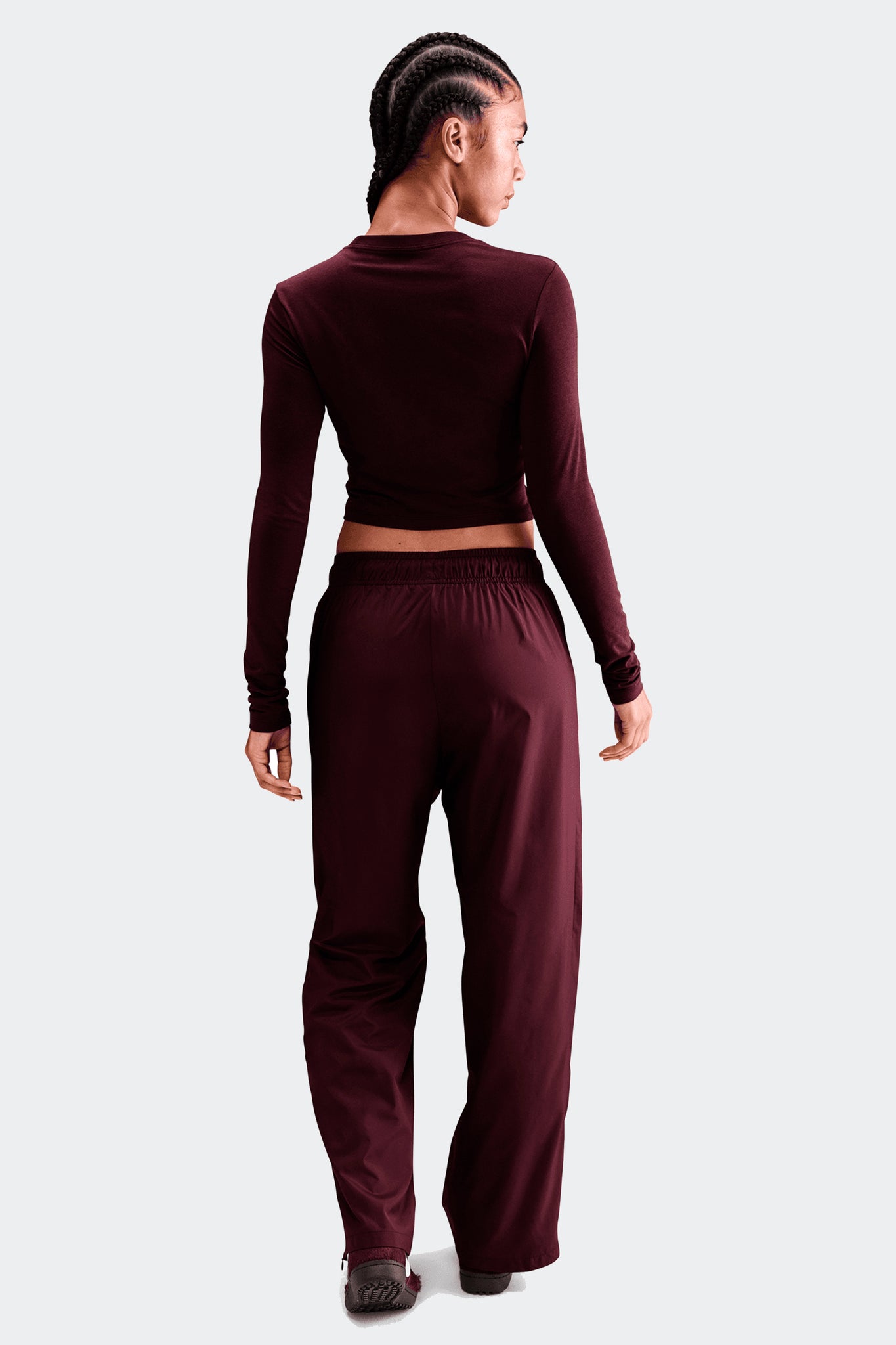 W NSW CHILL KNIT CROP TOP