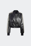 W SUPERSTAR PLEATHER JACKET
