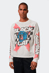 M J BLACK CAT LS TEE