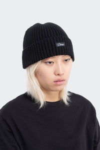 CURSIVE FOLD BEANIE