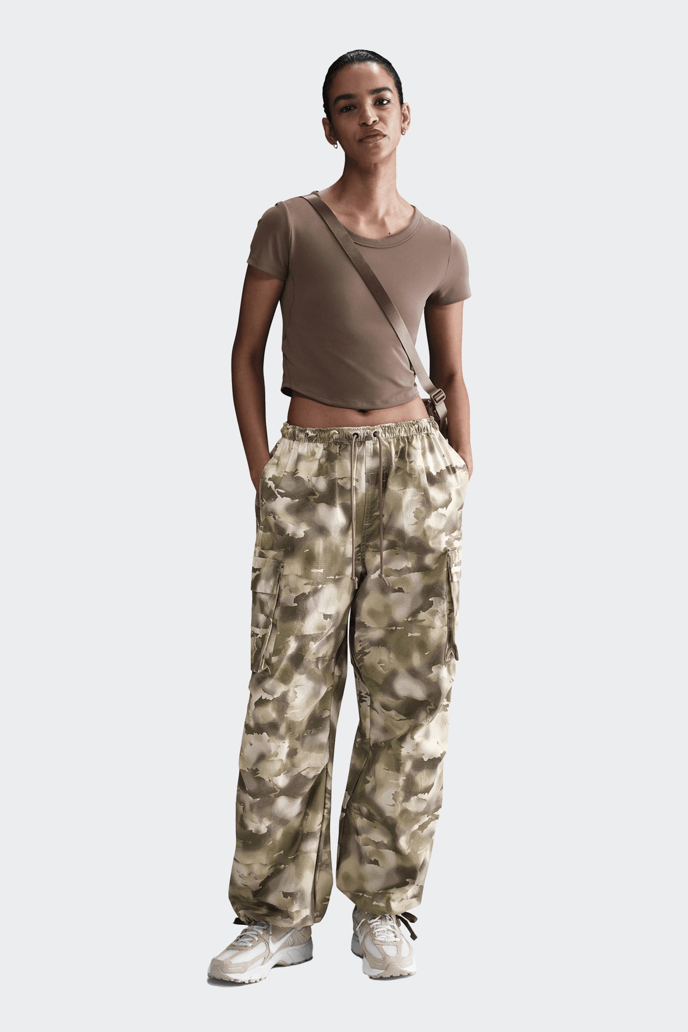 W NSW CAMO CARGO PANTS