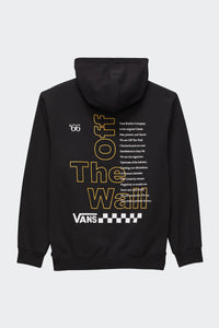 POSTED LOOSE PULLOVER HOODIE