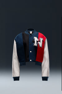 W WOMEN BY YOON VARSITY JACKET