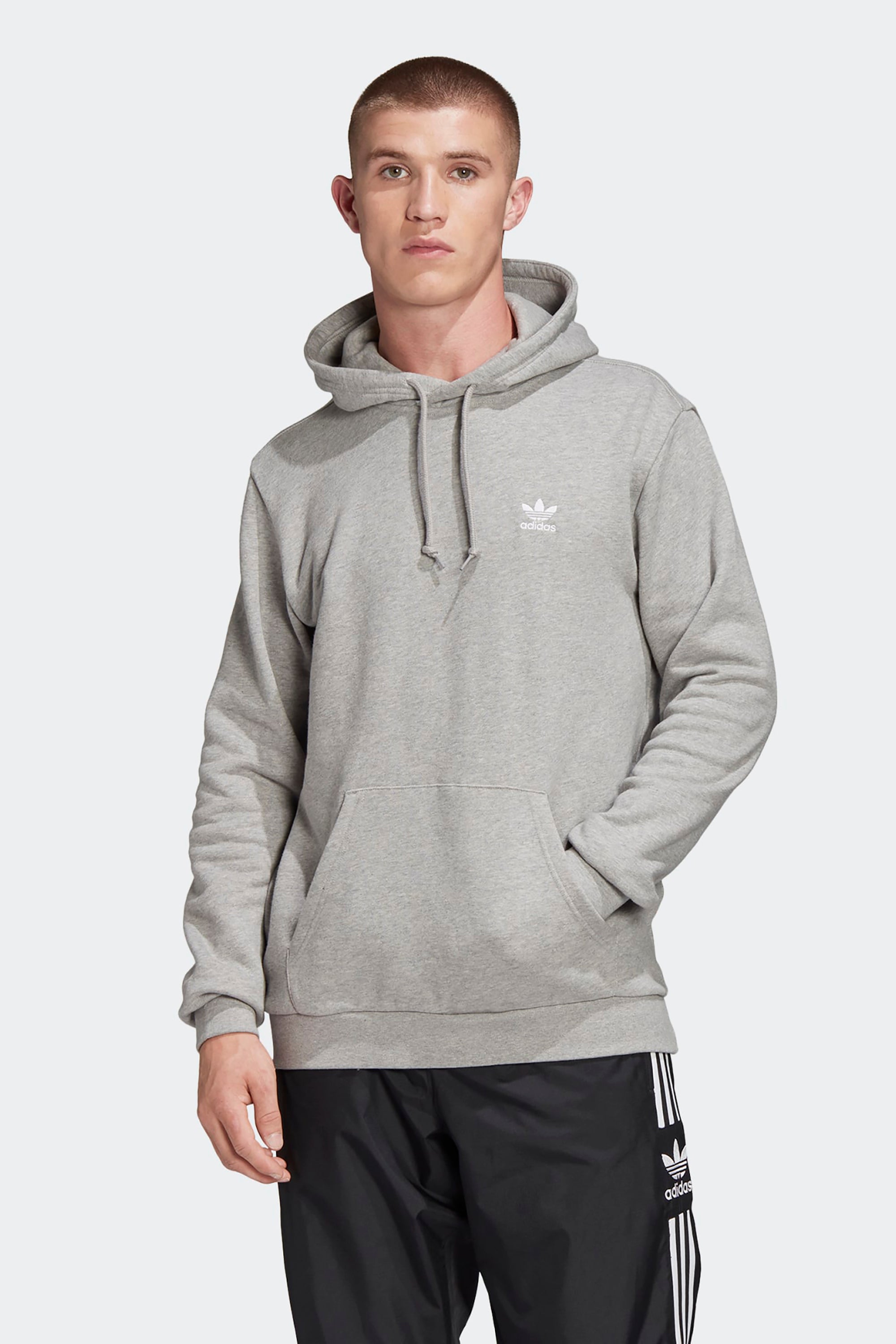 adidas loungewear trefoil essentials hoodie