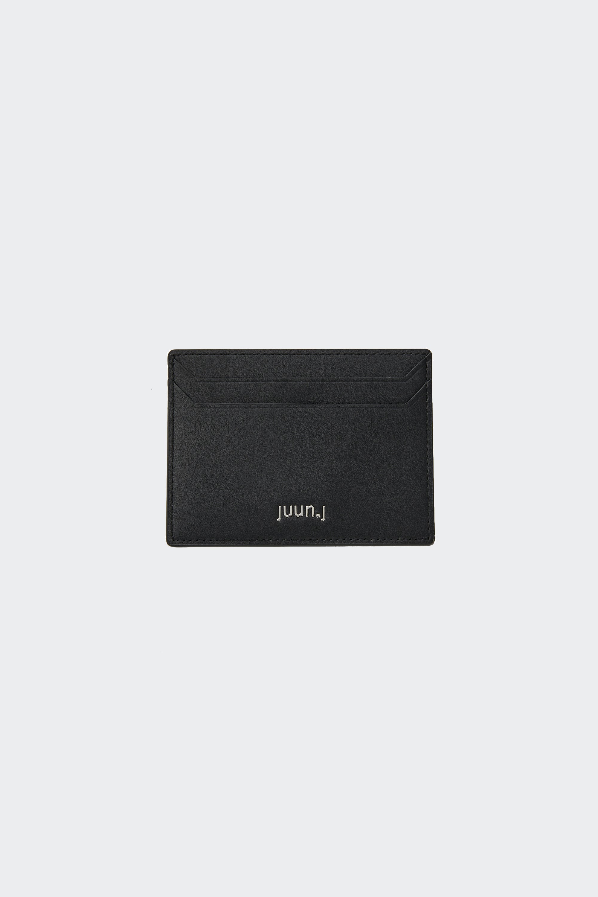 j card sleeve Logo leather card holder